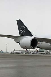 Lufthansa Boeing 747-8 im neuem Lufthansa Design erstmals in M&uuml;nchen am 08.02.2018 (&copy;Foto. Marikka-Laila Maisel)